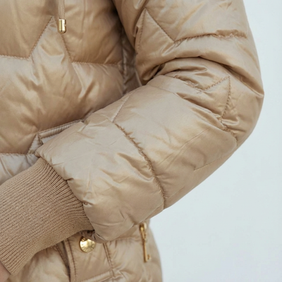 Dames Pufferjas Met Capuchon