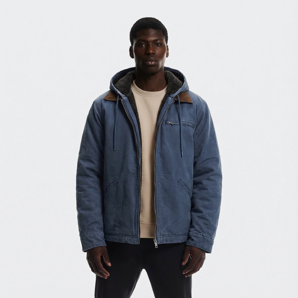 Heren Werkjas met Capuchon | Gevoerd