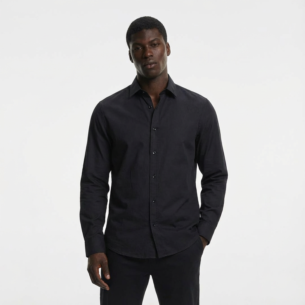 Heren Stretch Overhemd | Strijkvrij