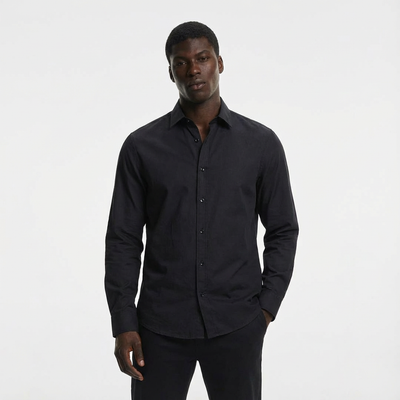 Heren Stretch Overhemd | Strijkvrij