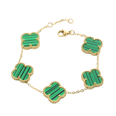 Bloem Klaver Bedel Armband Dames