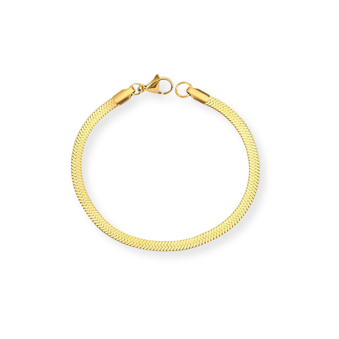 Chique Visgraat Armband Dames