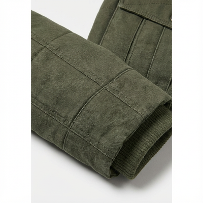 Heren donsjas met capuchon