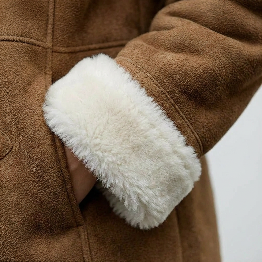 Dames Winterjas met Capuchon | Knoopsluiting