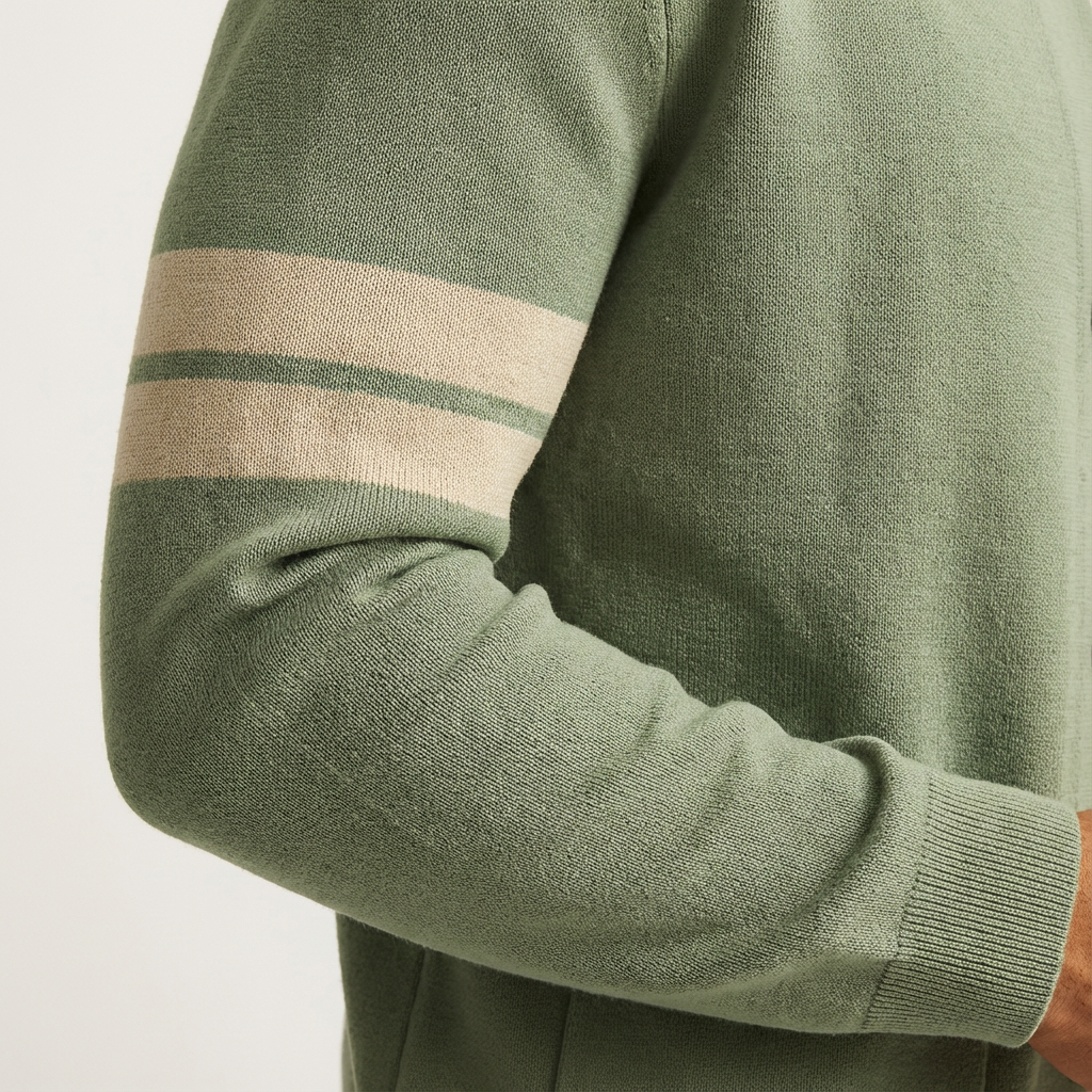 Heren Vest Merinowolmix Met Zakken