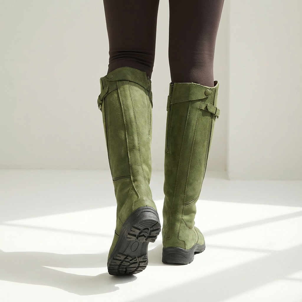 Dames Knielaarzen Kunstleer | Waterdicht