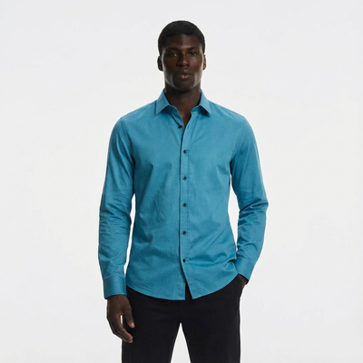 Heren Stretch Overhemd | Strijkvrij