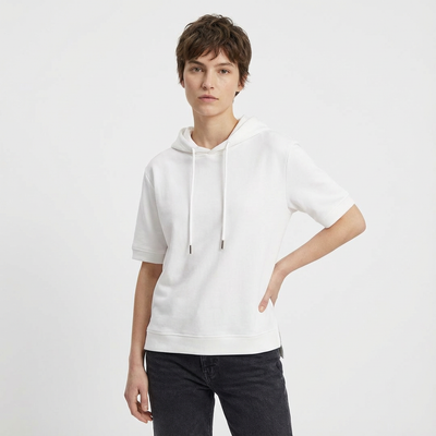 Unisex Hoodie met Korte Mouwen