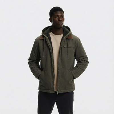 Heren Werkjas met Capuchon | Gevoerd