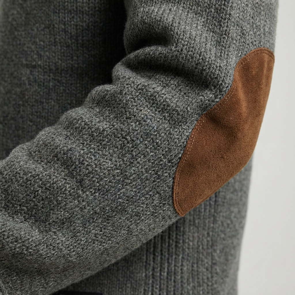 Heren Trui met Elleboogstukken