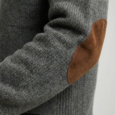 Heren Trui met Elleboogstukken