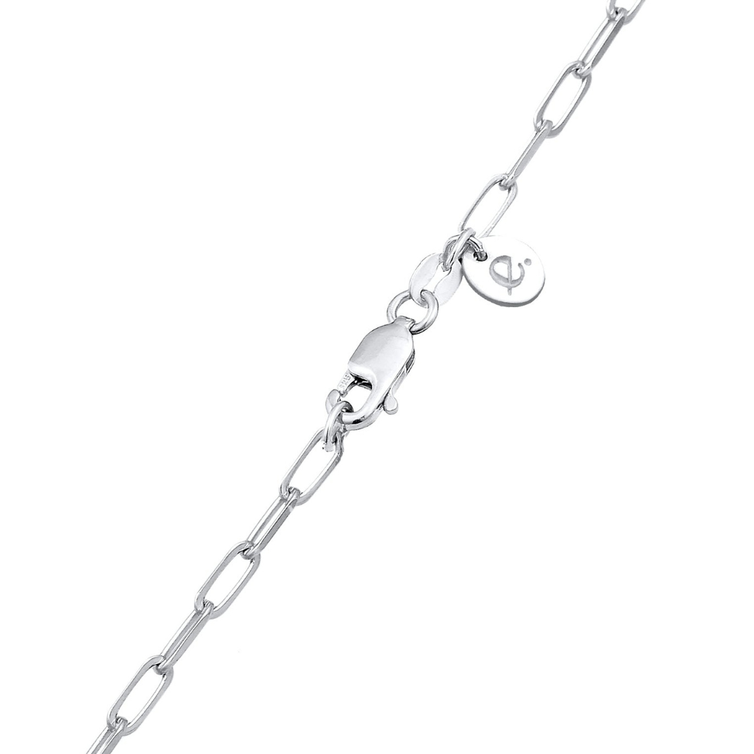 Minimalistische Slot Schakelketting Dames