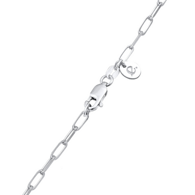 Minimalistische Slot Schakelketting Dames
