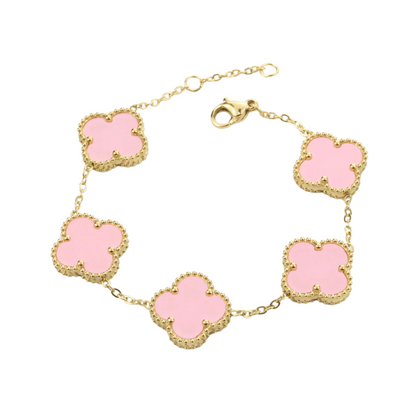 Bloem Klaver Bedel Armband Dames