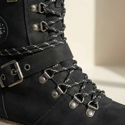 Dames Snowboots Met Veters | Antislip Zool