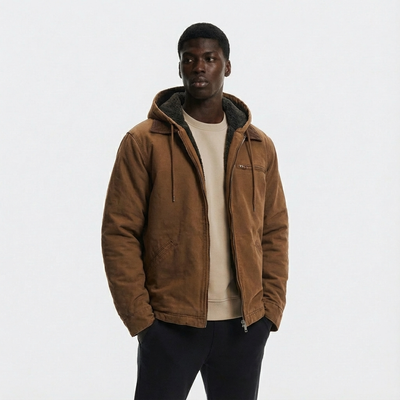 Heren Werkjas met Capuchon | Gevoerd