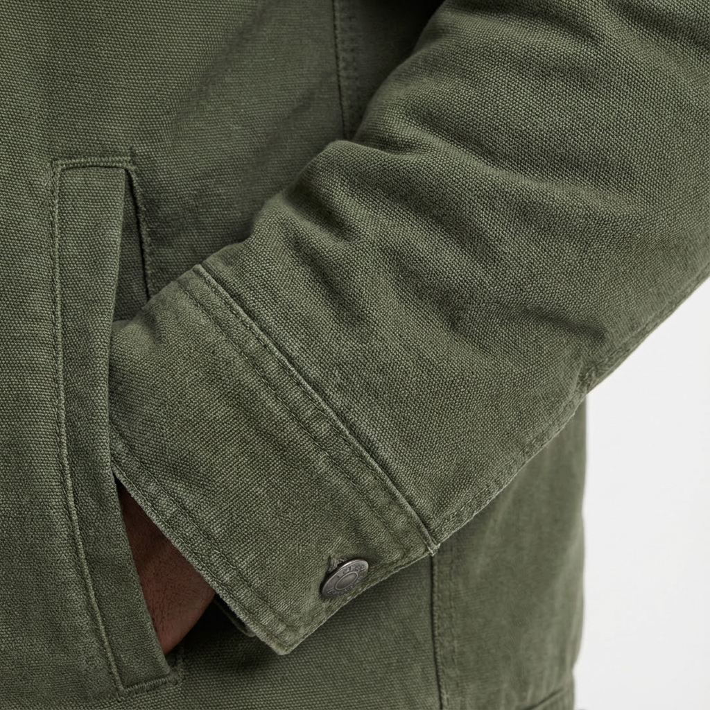 Heren Winterjas Warm Gevoerd