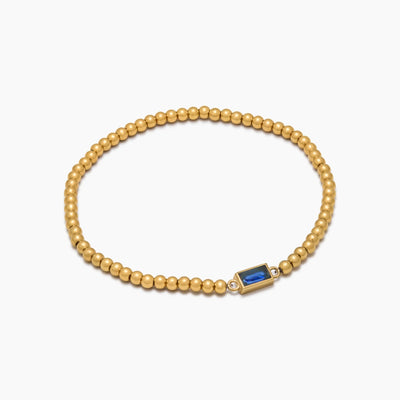 Familie Set - Kralen Geboortesteen Gouden Armbanden