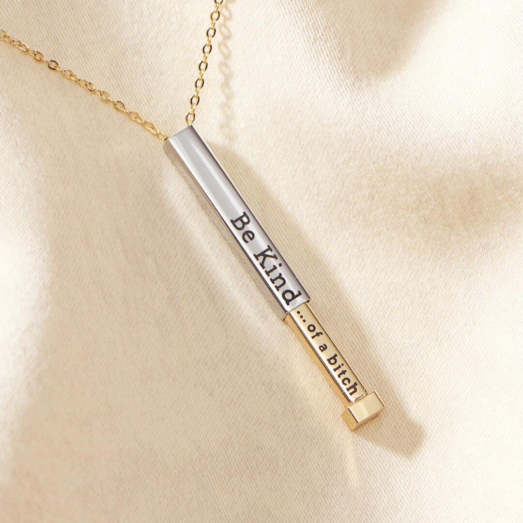 Be Kind...of a bi♡ch Ketting