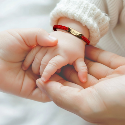 Gevlochten Kinder Naam Armband Dames