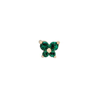 Elegante Geboortesteen Vlinder Oorbellen