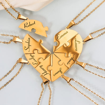 Puzzel Familie Ketting
