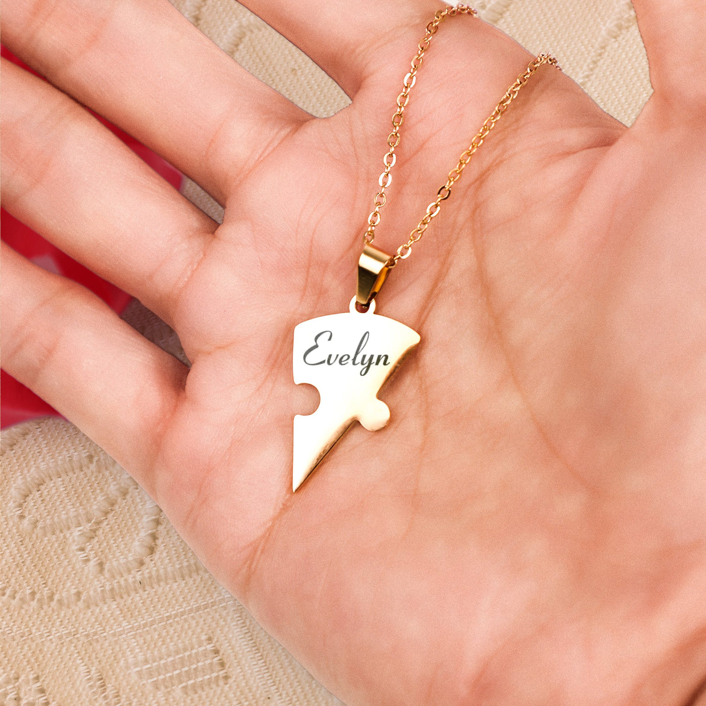 Puzzel Familie Ketting