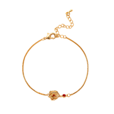Geboortebloem & Geboortesteen Armband