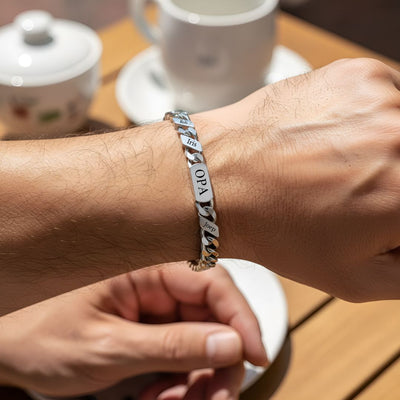 Familieschakel Armband Voor Hem