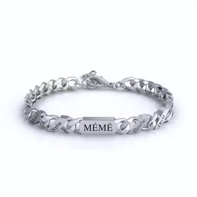 Bijnaam Familieschakel Armband Voor Oma