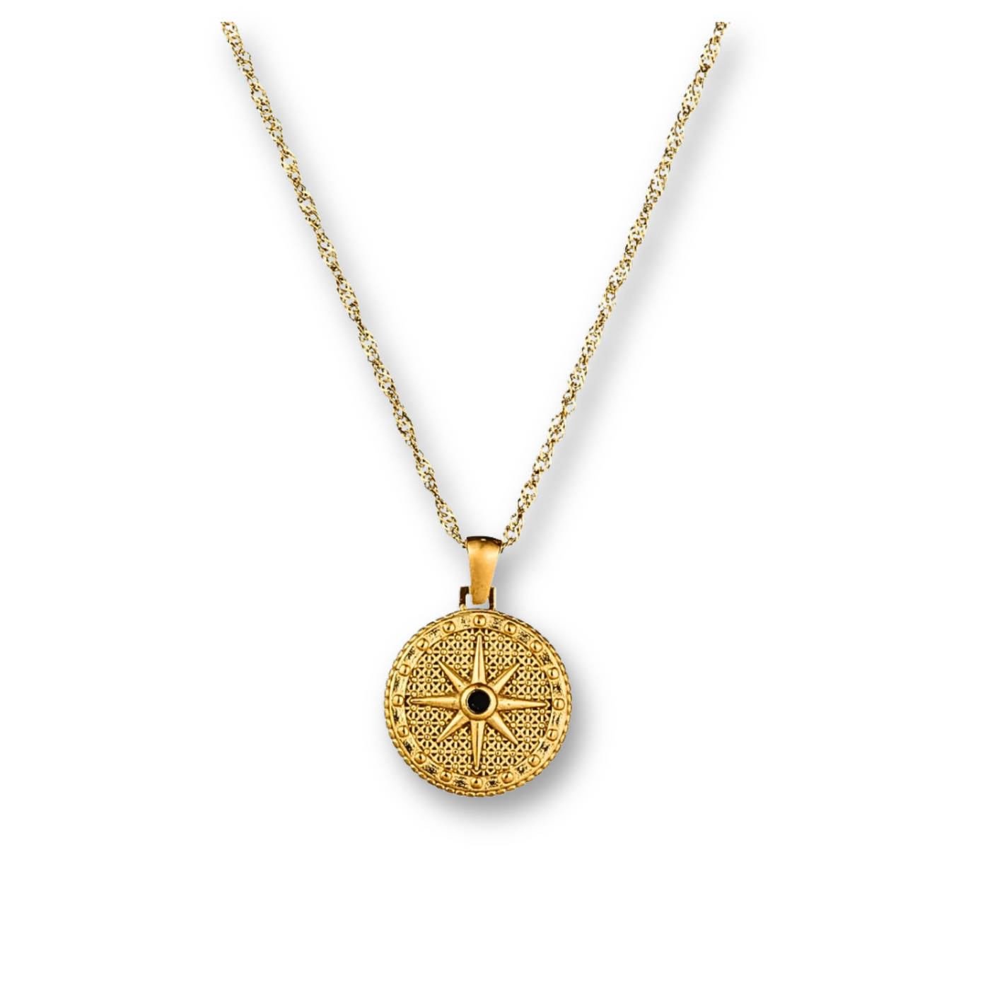 Gouden Kompas Hanger Dames