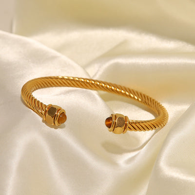 Vergulde Verstelbare Bangle Armband Dames