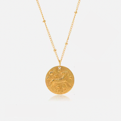 Horoscoop Ketting Steenbok Goud Dames