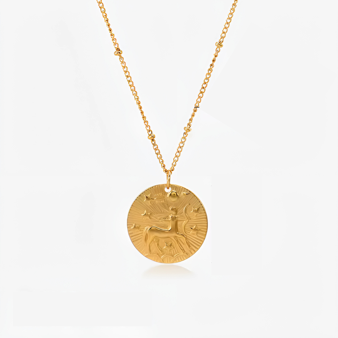 Horoscoop Ketting Steenbok Goud Dames