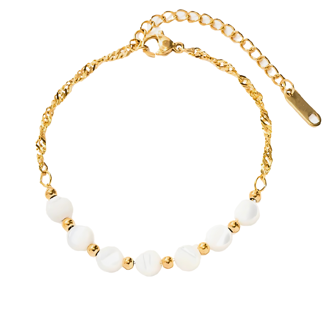 Gouden Zoetwater Armband Dames
