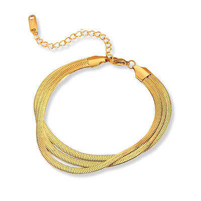 Verstelbare Multi-Lagen Herringbone Armband