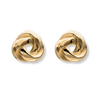 Gouden Schelp Stud Oorbellen Dames