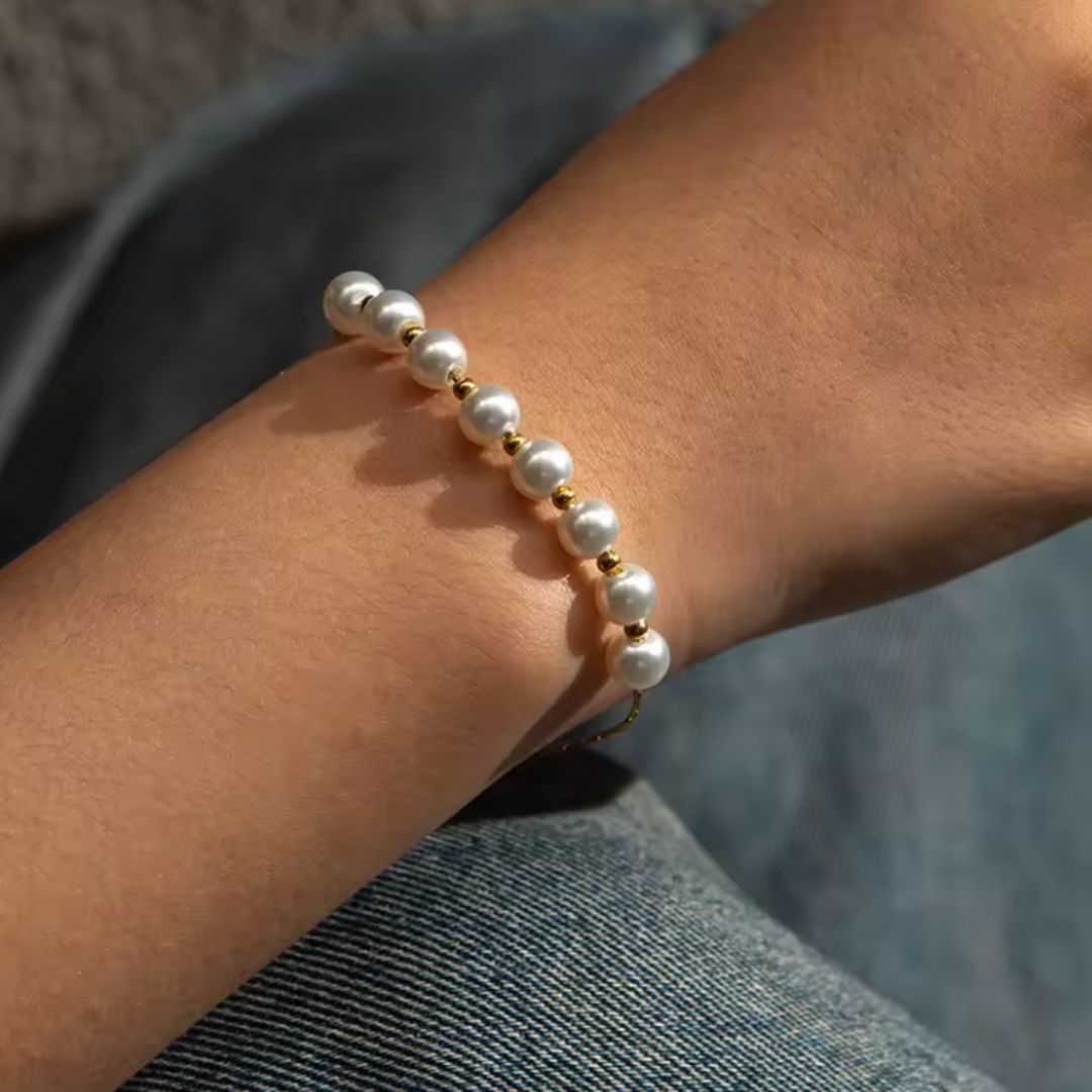 Gouden Zoetwater Armband Dames