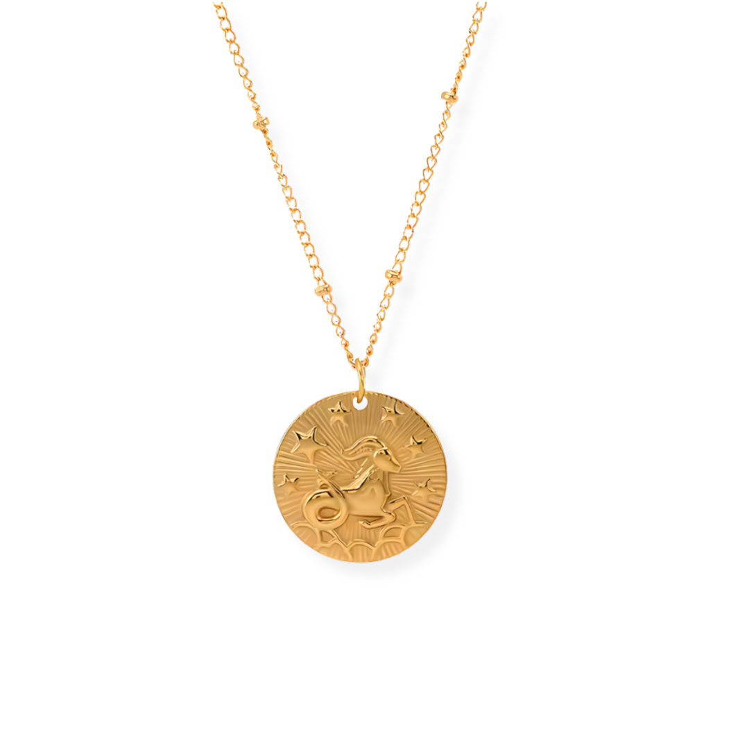 Horoscoop Ketting Steenbok Goud Dames