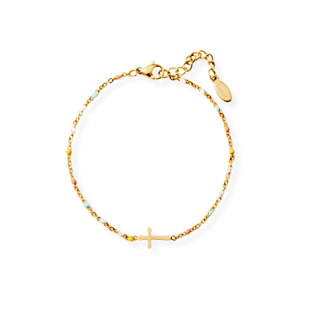 Mijn Kleine Cirkel Van Vriendinnen Kruisarmband