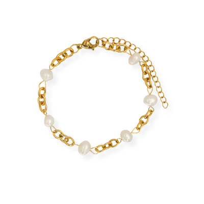 Zoetwaterparel Armband Goud Dames
