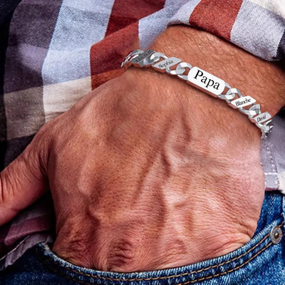 Familieschakel Armband Voor Hem