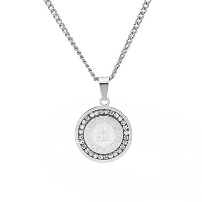Islamitische zirkonia-ketting “Ayatul Kursi” voor Haar