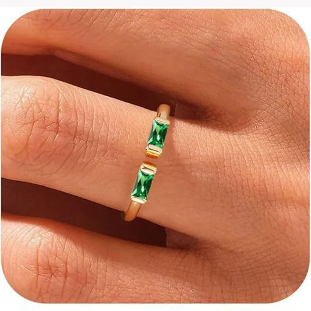 Verstelbare Geboortesteen Ring