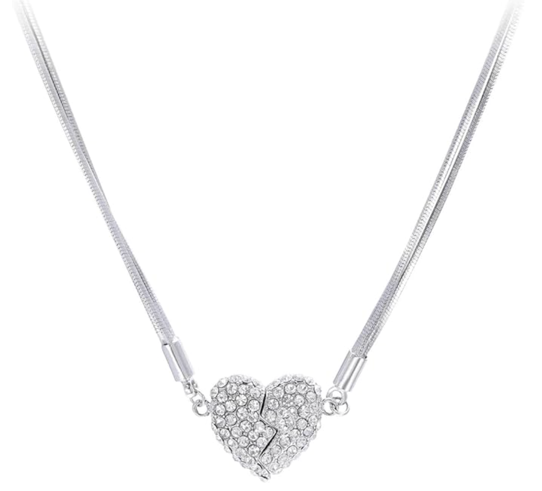 Gebroken Hart Magnetische Ketting Dames