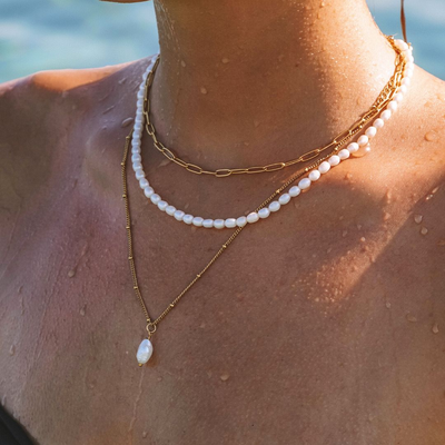 Barok Parel Hangerketting Dames