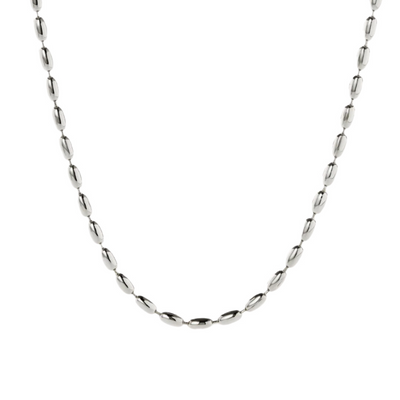 Ovale Kralen Ketting Dames