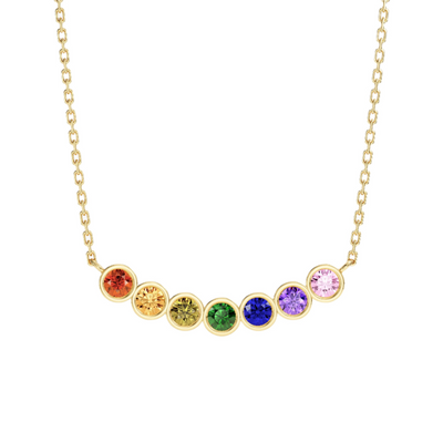 Geboortesteen ketting