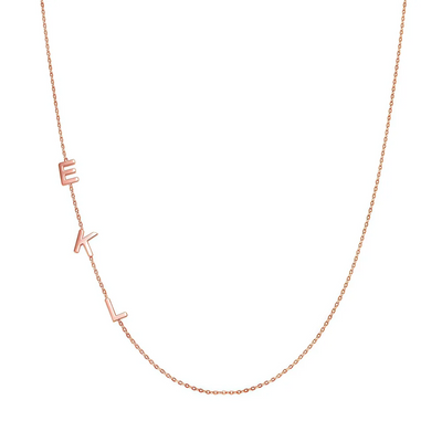 Dames Initiaal Ketting | Verstelbaar