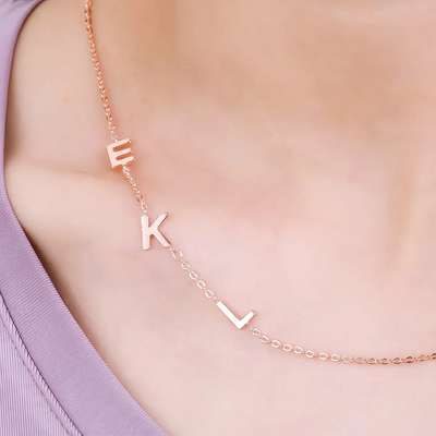 Dames Initiaal Ketting | Verstelbaar
